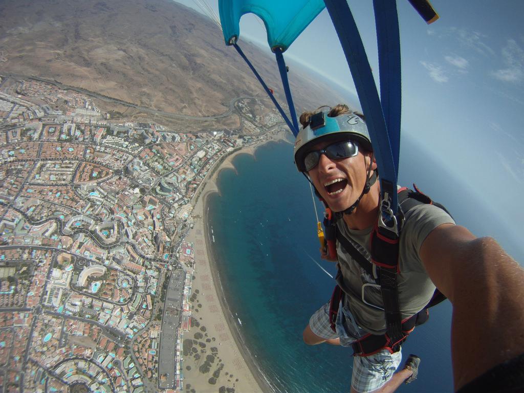 La Ventana Azul Ostello Las Palmas de Gran Canaria Esterno foto