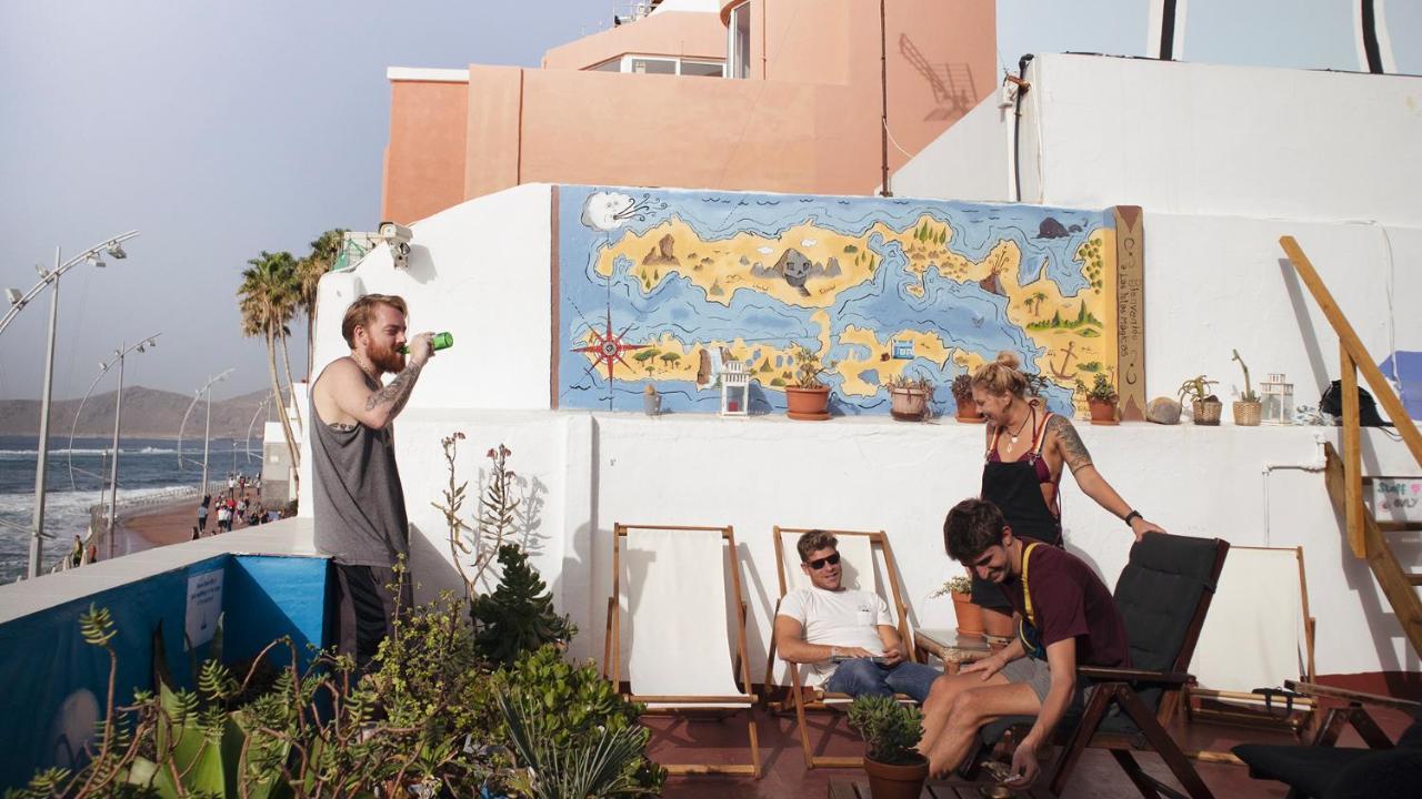 La Ventana Azul Ostello Las Palmas de Gran Canaria Esterno foto